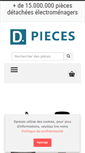 Mobile Screenshot of dpieces.fr